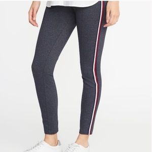 Old Navy Stevie Denim Striped Leggings Small